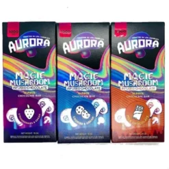 Aurora Mushroom Chocolate Bars. For those looking to combine the euphoric effects of magic mushrooms with the indulgence of chocolate, Aurora Mushroom Chocolate Bars may be just the ticket.