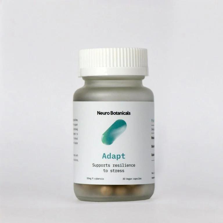 Neuro Botanicals brand Brain Formula model premium specialty supplement container