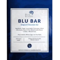 Blu Bijou – Psilocybin Belgium Chocolate Bar – 3000mg