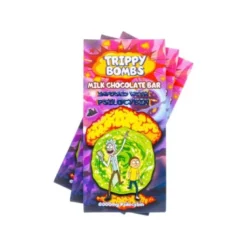 Trippy flip milk chocolate bar